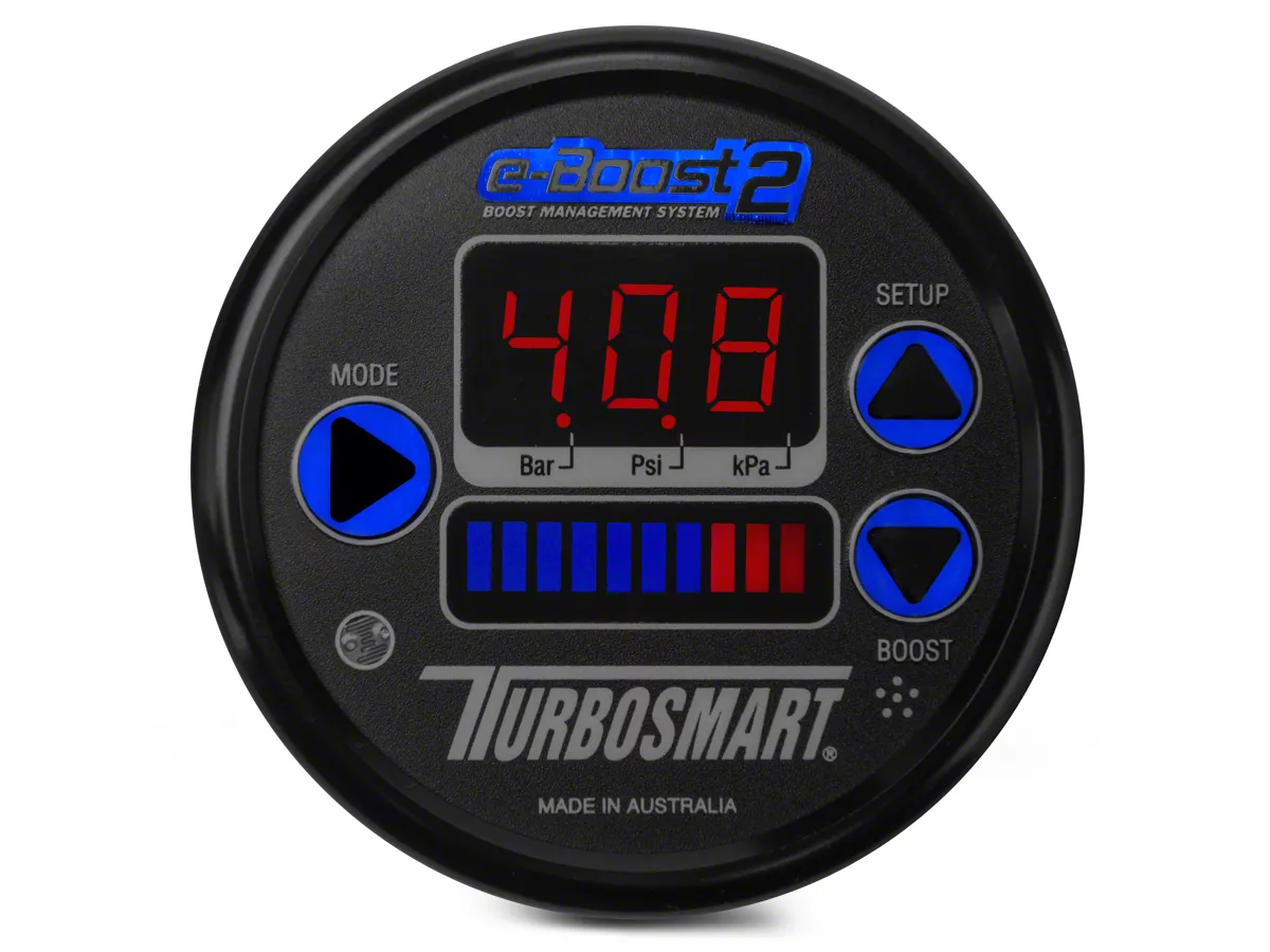 Turbosmart e-Boost2 Boost Controller; 60mm; Black